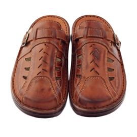 Naszbut leather slippers 045 brown 4