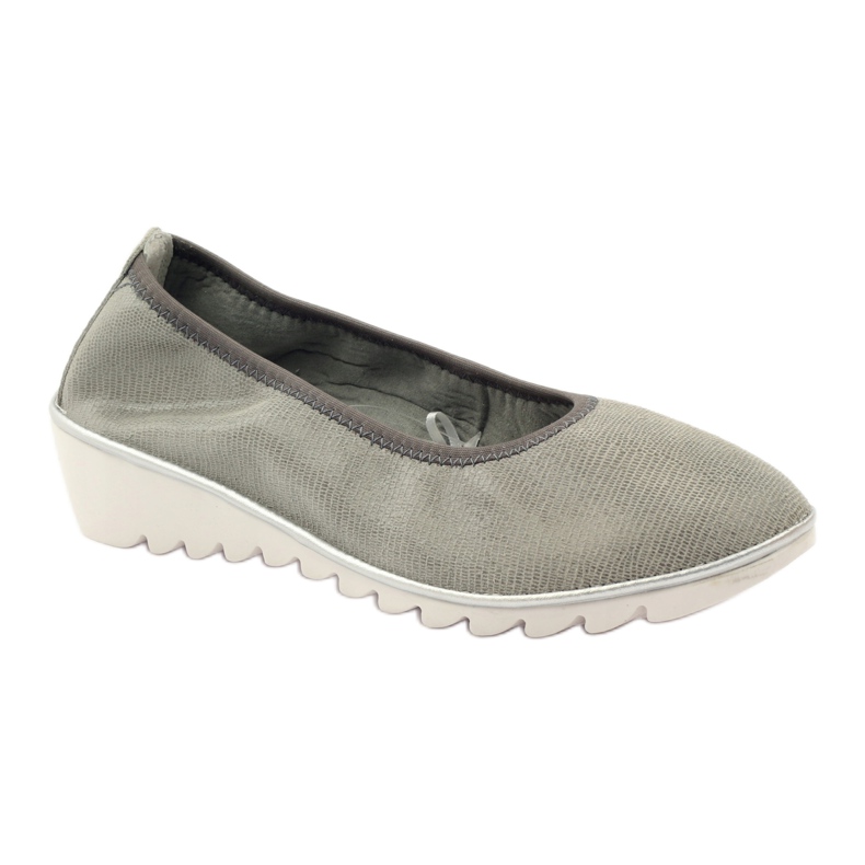 Filippo Women's shoes leather loafers 045 gray grey 1 Filippo Women's shoes leather loafers 045 gray grey 1