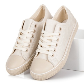 Suede sneakers brown 1