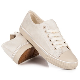 Suede sneakers brown 2