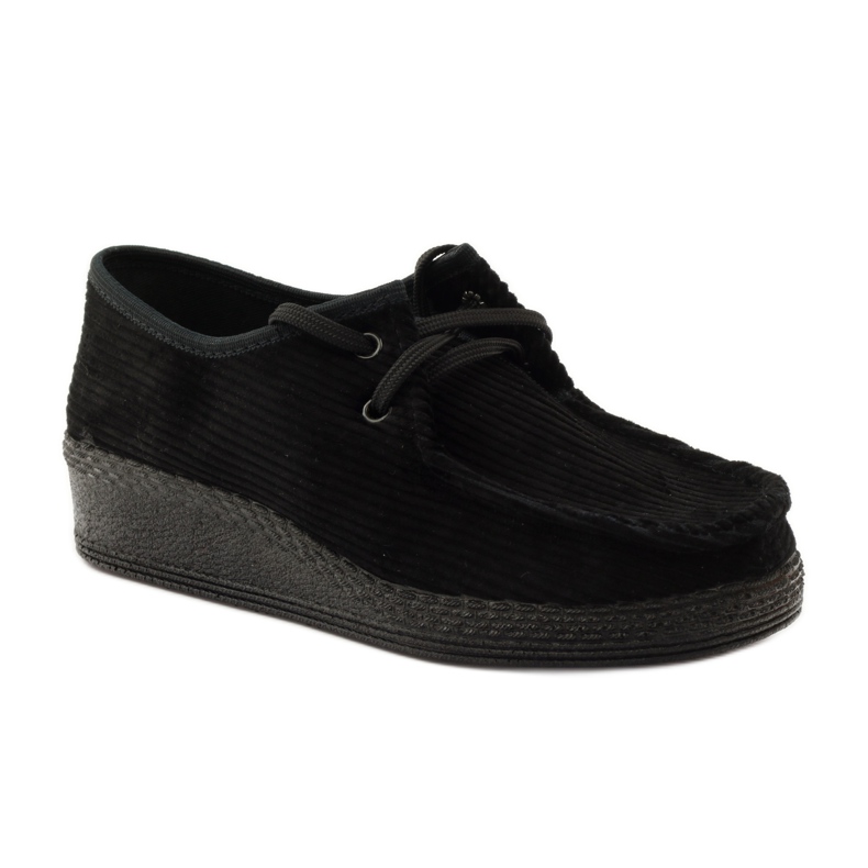 Slippers corduroys Ren But black 1