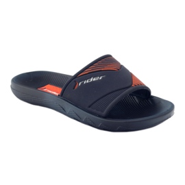 Rider 82359 leisure pool slippers orange navy blue 1 Rider 82359 leisure pool slippers orange navy blue 1