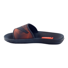 Rider 82359 leisure pool slippers orange navy blue 2 Rider 82359 leisure pool slippers orange navy blue 2