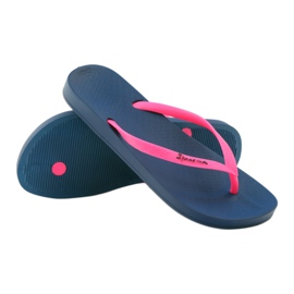 Ipanema 81030 recreational flip-flops pink navy blue 3