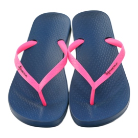 Ipanema 81030 recreational flip-flops pink navy blue 4