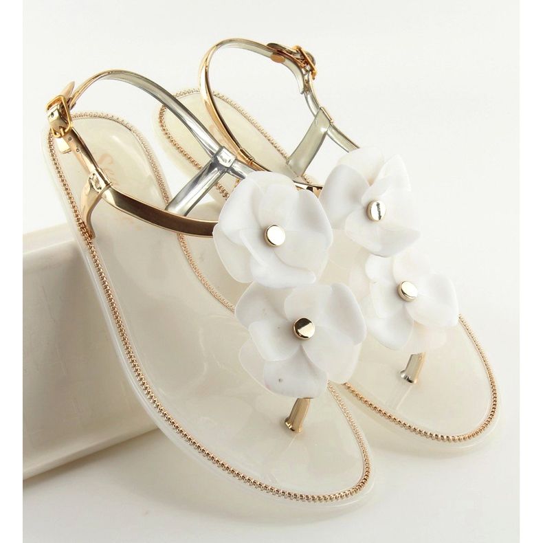 Sandals meliski white KG19P jelly white 1 Sandals meliski white KG19P jelly white 1