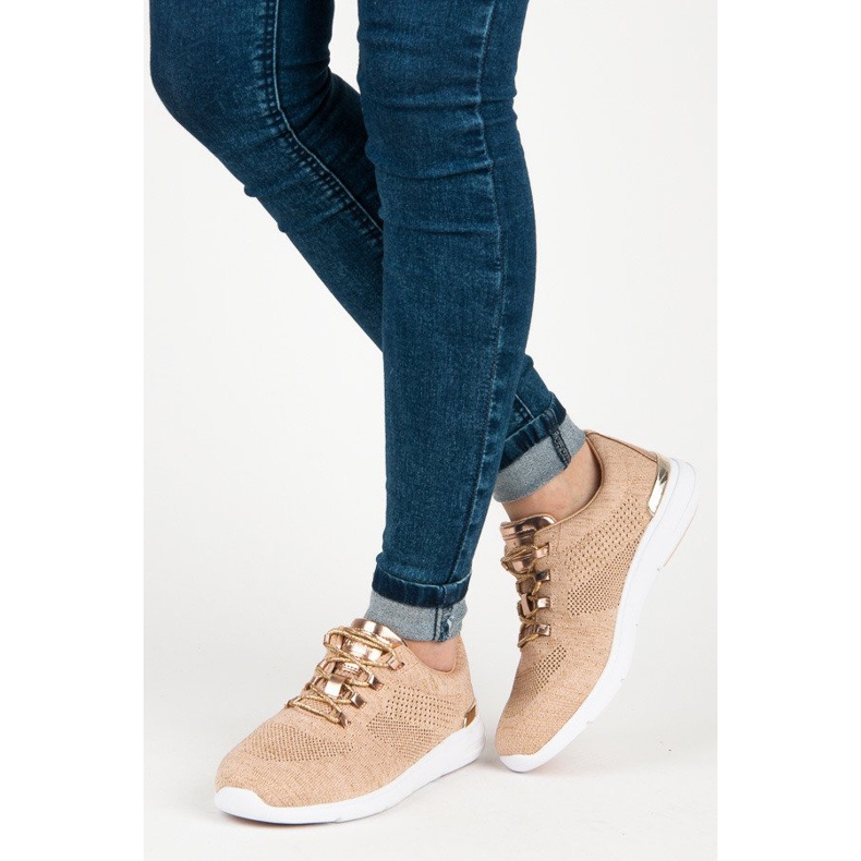 American Club American sneakers brown yellow 2