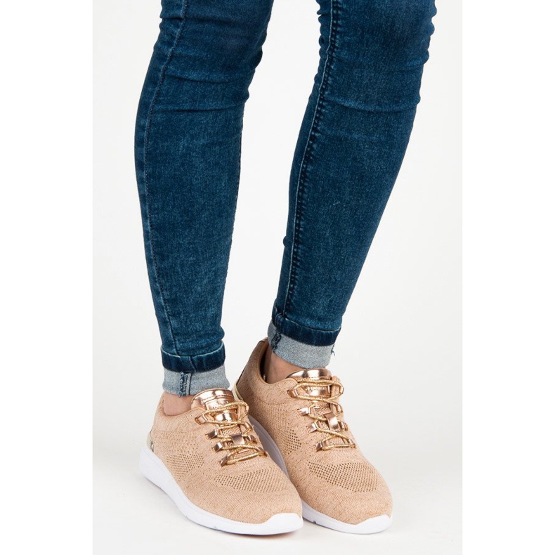 American Club American sneakers brown yellow 1