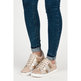 Kylie Tied Fashion Sneakers brown 2