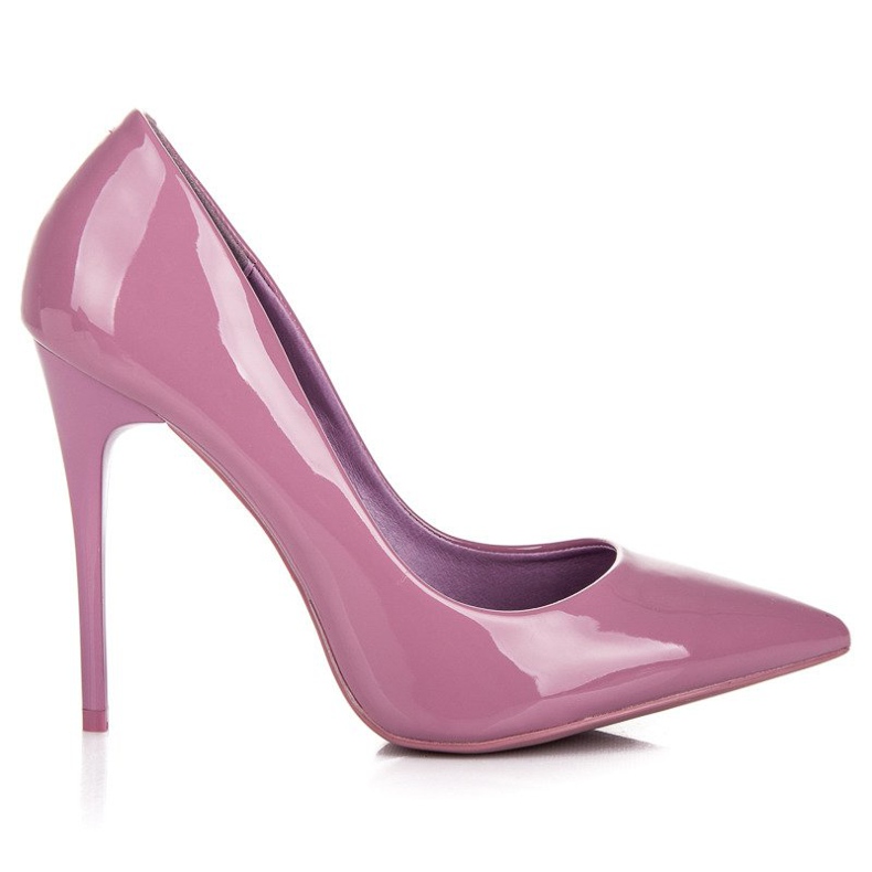 Violet high heels vices 1