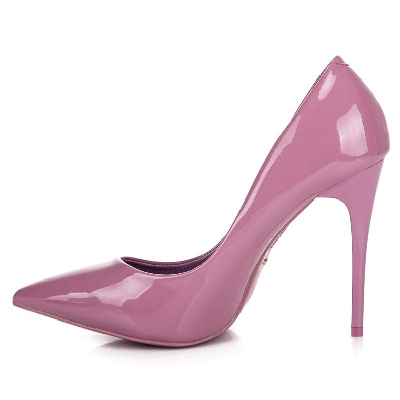 Violet high heels vices 2