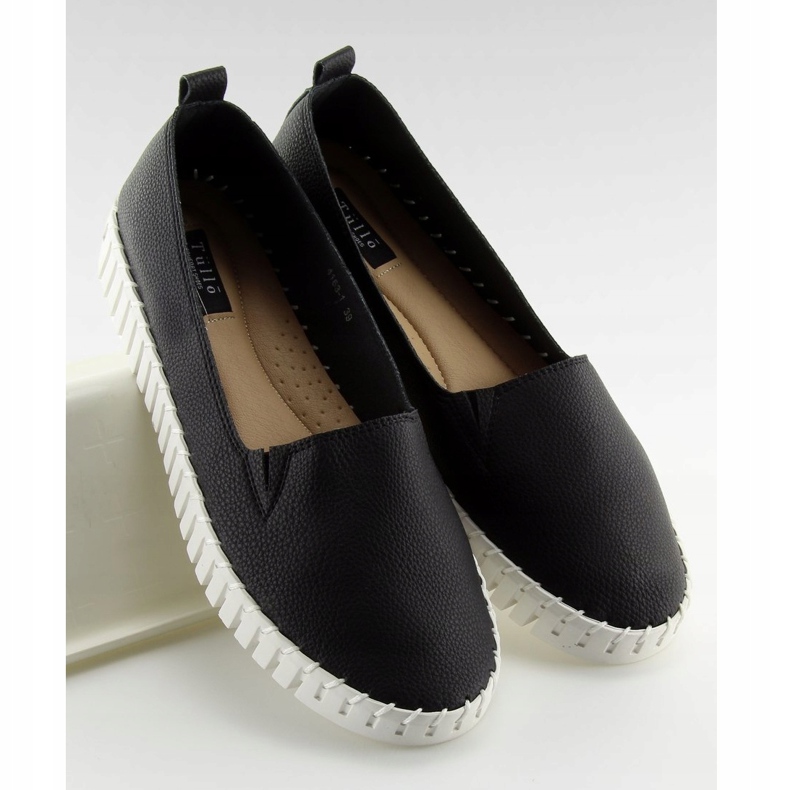 Black Sneakers slip-on super comfortable black 4163 Black 1 Black Sneakers slip-on super comfortable black 4163 Black 1