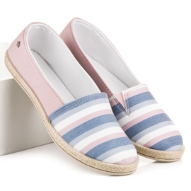 Slip on vices espadrilles pink 1