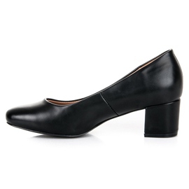 Low-heeled pumps vices black 1