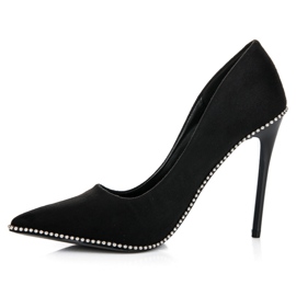 Seastar Fashionable black high heels 1