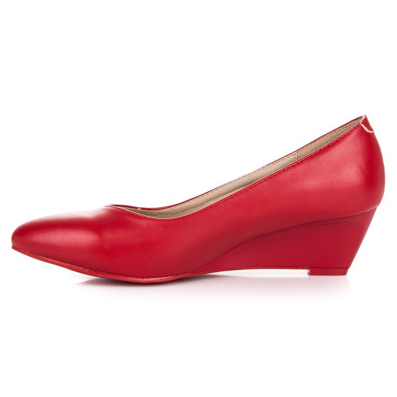 Wedge pumps vices red 1