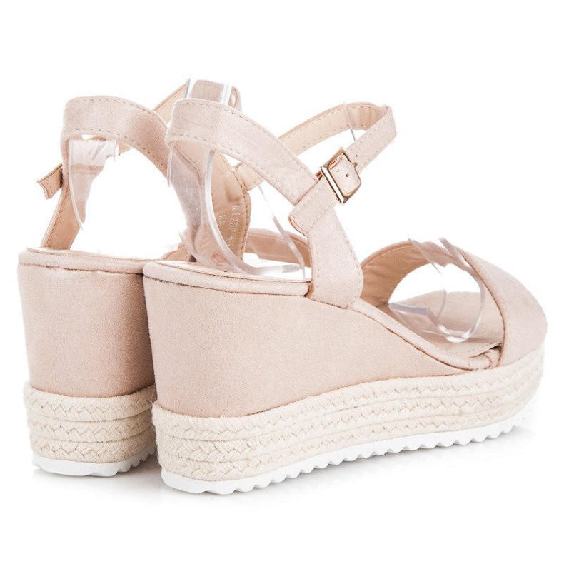 Seastar Wedge espadrilles sandals brown 2