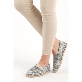 Ribbed espadrilles black 1