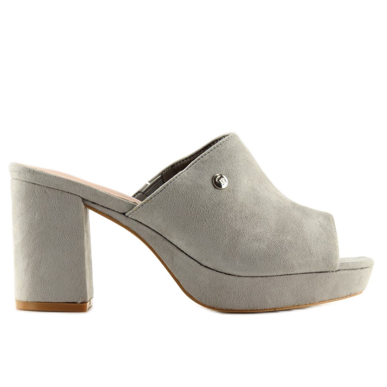 Gray High heels FLD-3K41 gray grey 2