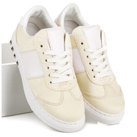 Sport Suede Sneakers yellow 2