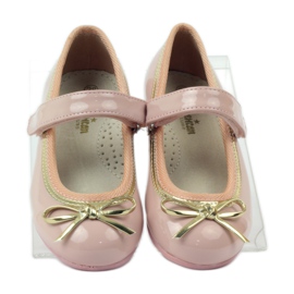 American Club Ballerinas pumps with an American bow pink 4