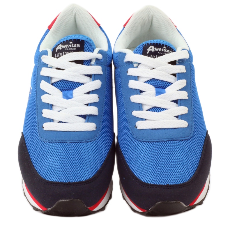 American Club American blue women's lace-up sports shoes 4 American Club American blue women's lace-up sports shoes 4