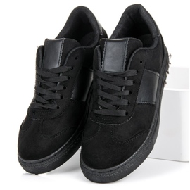Sport Suede Sneakers black 1 Sport Suede Sneakers black 1