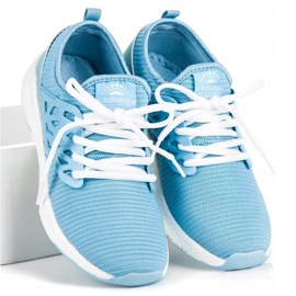 Ax Boxing Slip-on material shoes blue 1