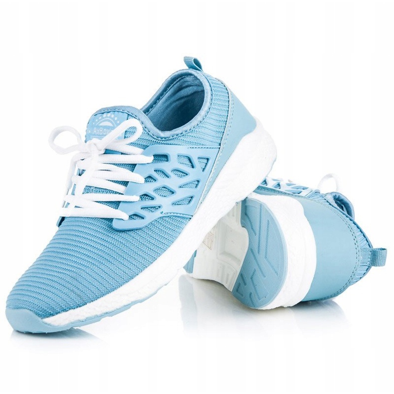 Ax Boxing Slip-on material shoes blue 2