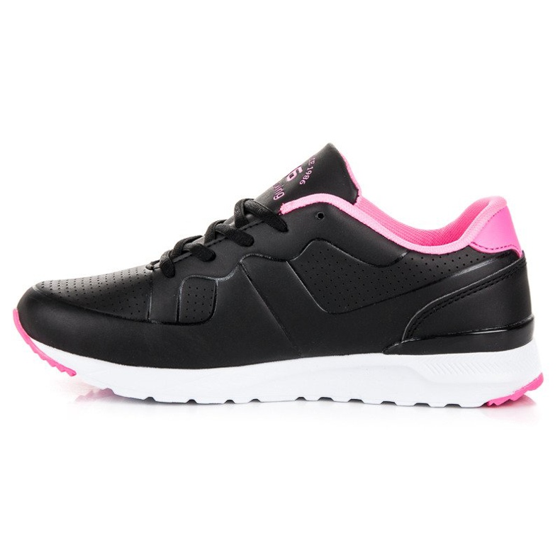 Ax Boxing Black women's sports shoes pink 1