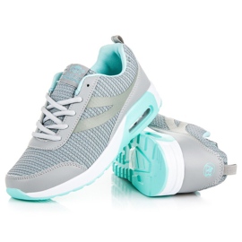 Ax Boxing Fashionable sports shoes blue grey 2