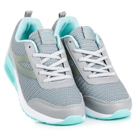 Ax Boxing Fashionable sports shoes blue grey 1