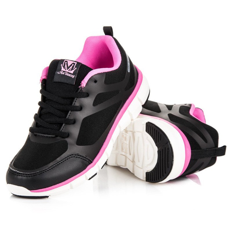 Ax Boxing Classic Sport Shoes black pink 2