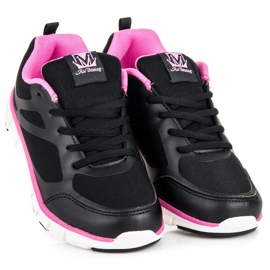 Ax Boxing Classic Sport Shoes black pink 1