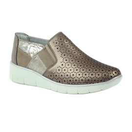 Filippo Leather Sports Slip On brown multicolored 1
