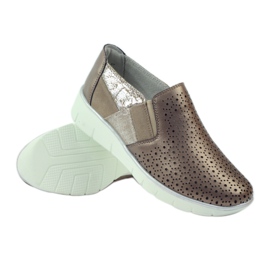 Filippo Leather Sports Slip On brown multicolored 3