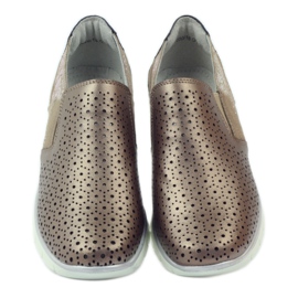 Filippo Leather Sports Slip On brown multicolored 4