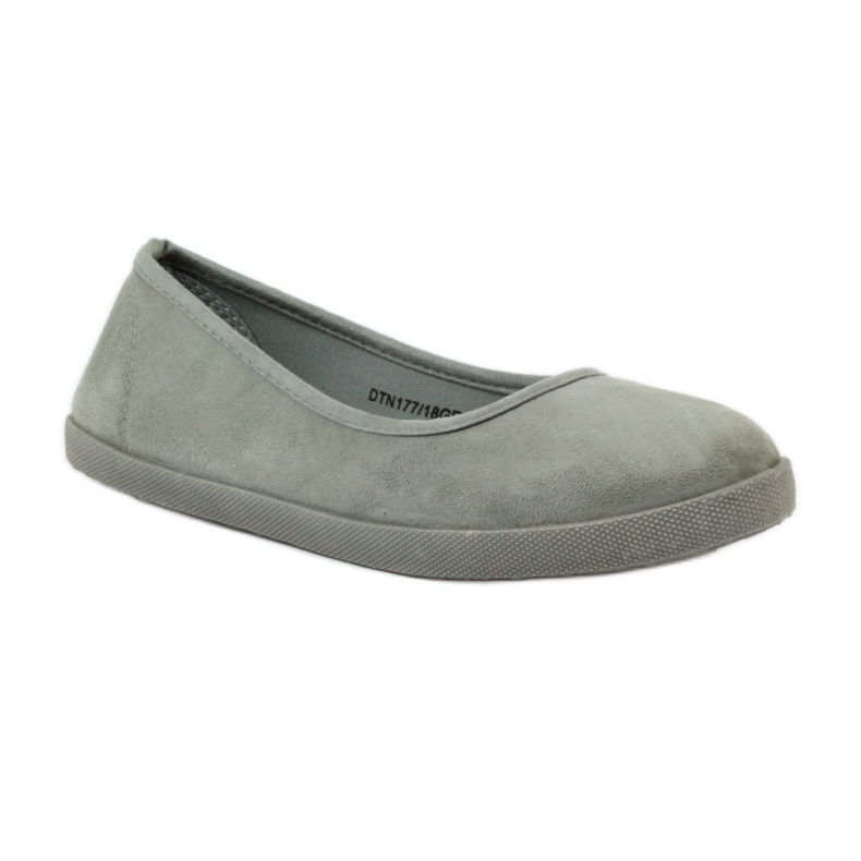 McKey Gray sneakers, slip-on sneakers grey 1