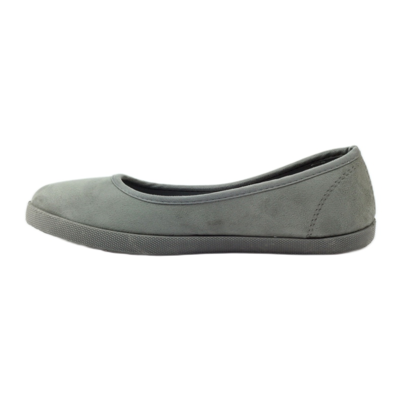 McKey Gray sneakers, slip-on sneakers grey 2