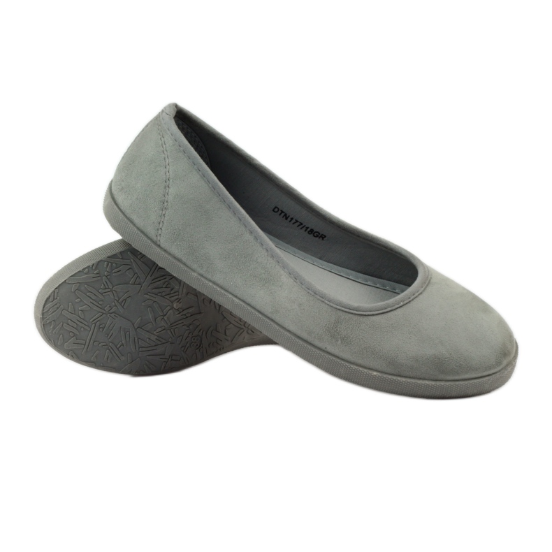 McKey Gray sneakers, slip-on sneakers grey 3