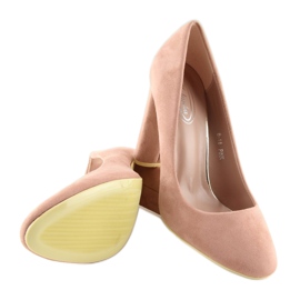Pumps high heels pink B-18 pink 1
