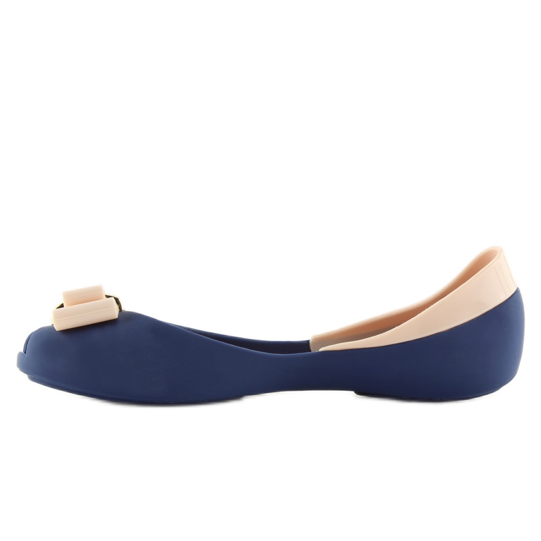 NAVY / D.BEIGE navy blue melissa ballerinas 2