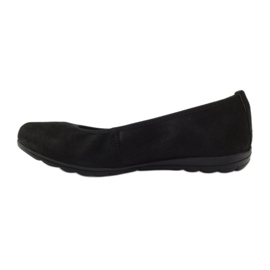 Leather women's ballerinas Filippo 024 black 2 Leather women's ballerinas Filippo 024 black 2