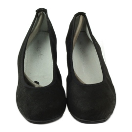 Leather women's ballerinas Filippo 024 black 4 Leather women's ballerinas Filippo 024 black 4