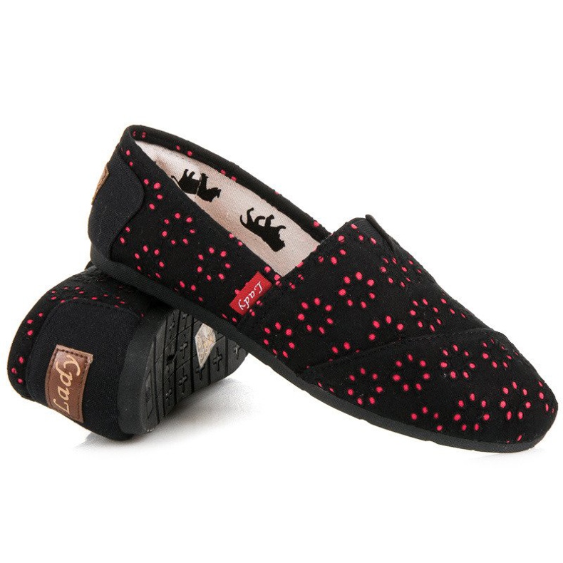 L. Day Slip-on Espadrilles black 1