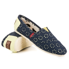 L. Day Slip-on Espadrilles blue 2