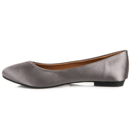 Ch. Creation Satin gray ballerinas grey 2