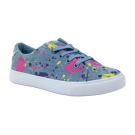 American Club Denim sneakers sneakers in American mouth blue 1
