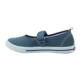 American Club Sneakers in the mouth with an American leather insole blue pink 2