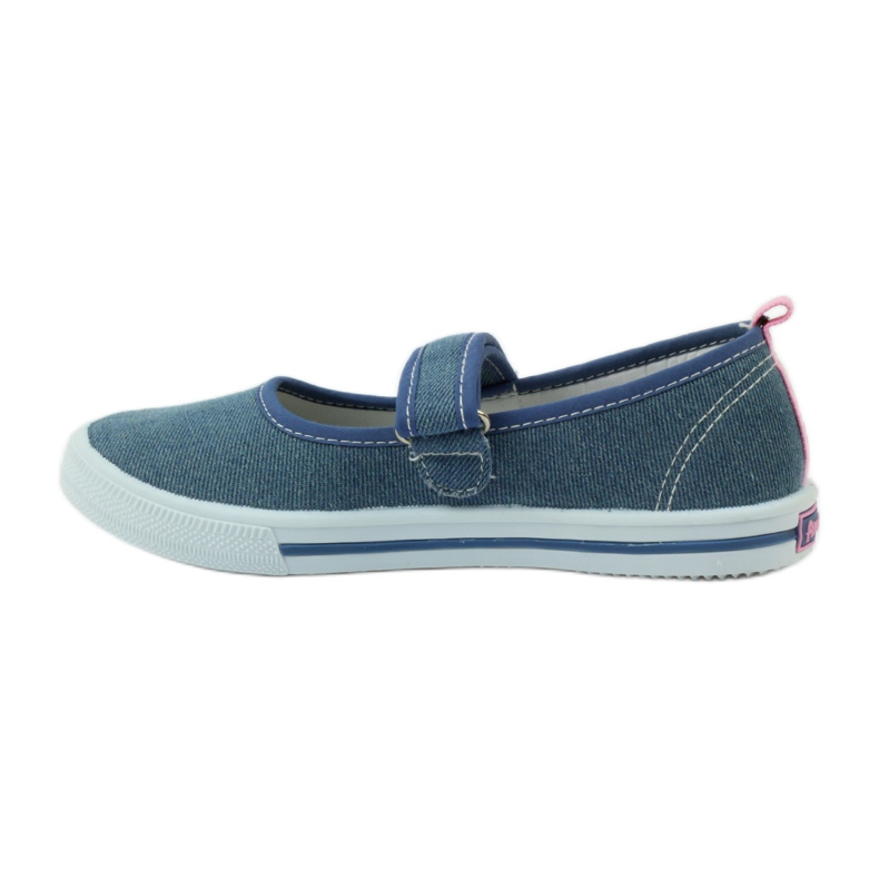 American Club Sneakers in the mouth with an American leather insole blue pink 2